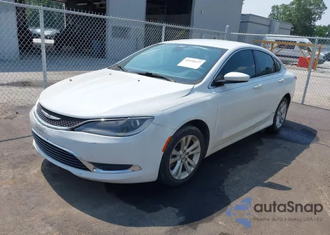 2015 Chrysler 200 Limited from USA, damaged, VIN 1C3CCCAB1FN657802